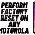Motorola Android Phone Factory Reset