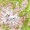 Mount Rainier Topographic Map