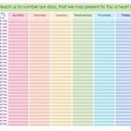 Multi-Location Hourly Schedule Template