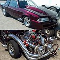 Mustang with Twin Turbo and Custom Exhaust