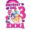 My Little Pony Birthday Shirt SVG