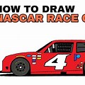 NASCAR Race Car Drawing From Side View