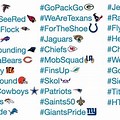 NFL Team Emoji