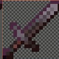 Netherite Sword Texture Pack Bedrock