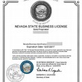 Nevada State Business License