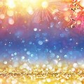 New Year Sparkle Background