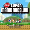 Newer Super Mario Bros. Wii Title Screen