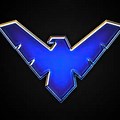 Nightwing Logo Wallpaper 4K