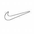 Nike Logo Outline PNG