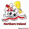 Northern Ireland Football Clip Art