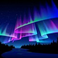 Northern Lights Aurora Borealis Clip Art