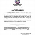 Oath of Office Example