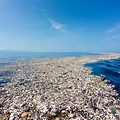 Ocean Pollution Plastic Island