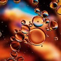 Oil Bubble Wallpaper iPhone