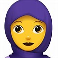 Old Lady Emoji Hijab