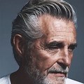 Old Man with Red Gray Hair