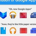 Old vs New Google Apps