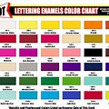 One Shot Paint Color Chart