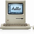Original Macintosh Front View