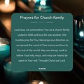 Our Church Praying for Your Family