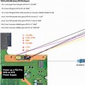 PS4 Pro Motherboard Ribbon Cable Diagram
