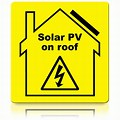 PV System Warning Stickers