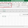 Page Layout Footer. Excel