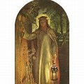 Painting in Westminster Abbey Jesus Opening Door