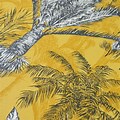 Palm Leaf Ochre Wallpaper