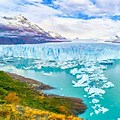 Perito Moreno Glacier From Cruise Ship