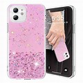 Phone Case for Kids Pink Glitter
