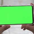 Phone Horizontal Greenscreen