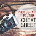 Photography Filter Cheat Sheet