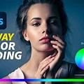 Photoshop Color Grading Chart
