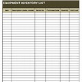 Physical Inventory Tools and Equipment