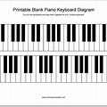 Piano Keyboard Print Out