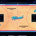 Pink Basketball Court Miami Heat