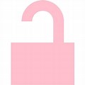Pink Unlock Logo