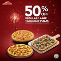 Pizza Hut 50% Off Order Online