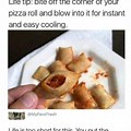 Pizza Rolls Cool Down Meme