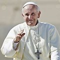 Pope Francis Benediction Pose