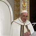 Pope Francis Praying Atonement