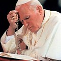 Pope John Paul II Praying Rosary