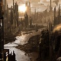 Post-Apocalyptic Steampunk City