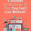 Poster of Five Utilities On Windows 10