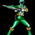 Power Rangers RPM Black X Green Ranger