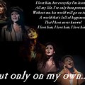 Print Age Song On My Own From Les Miserables