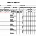 Printable Certified Payroll Report
