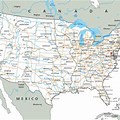 Printable Road Map of United States