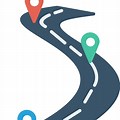 Project Plan Road Map Icon